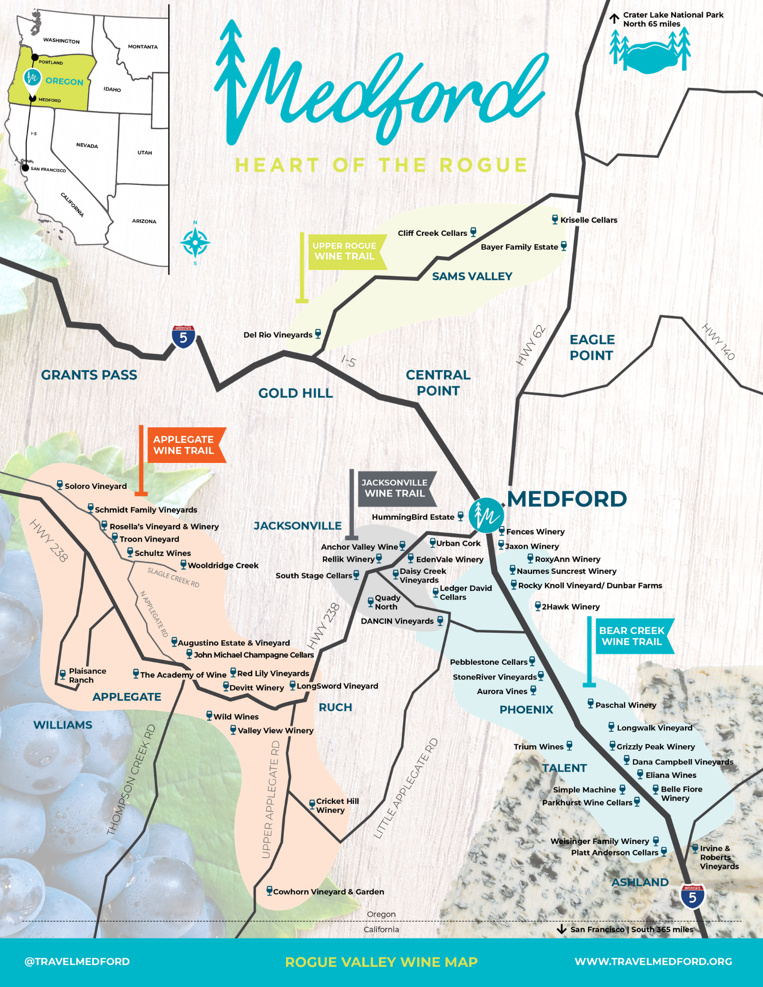 Anderson Valley Ava Map