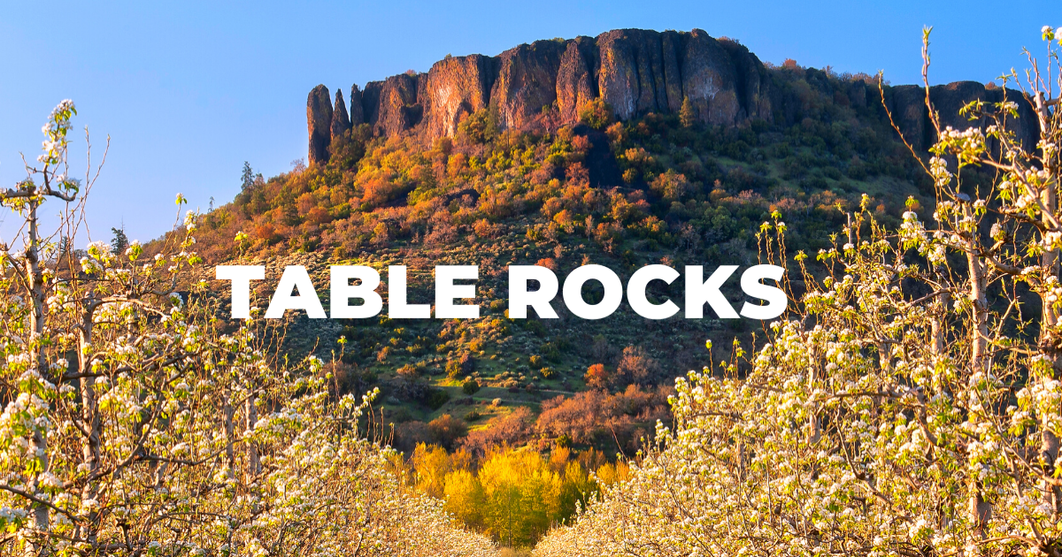 Lower Table Rocks In Southern Oregon
