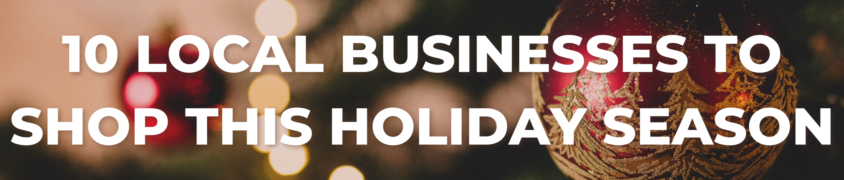 10 Businesses to Shop This Holiday Season Header