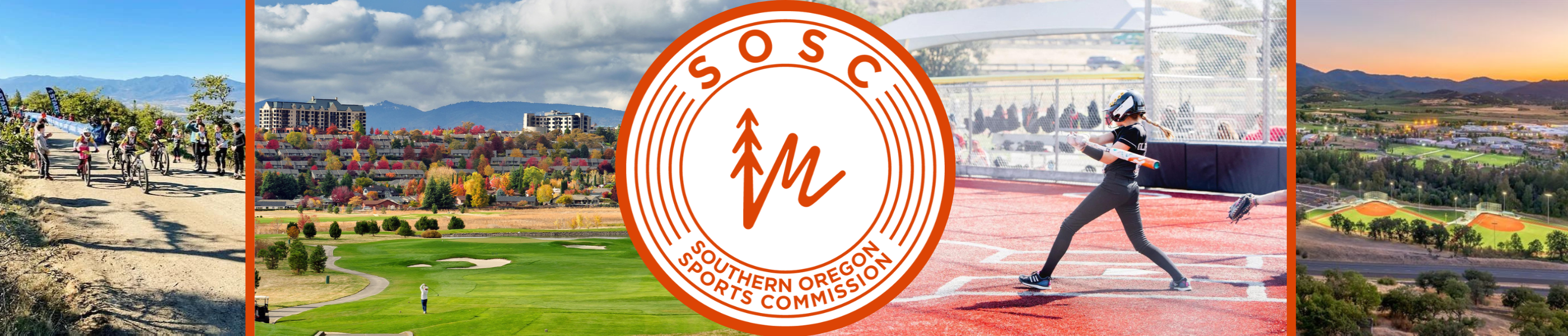 southern oregon sports commission, sosc, sports banner, medford oregon, heart of the rogue