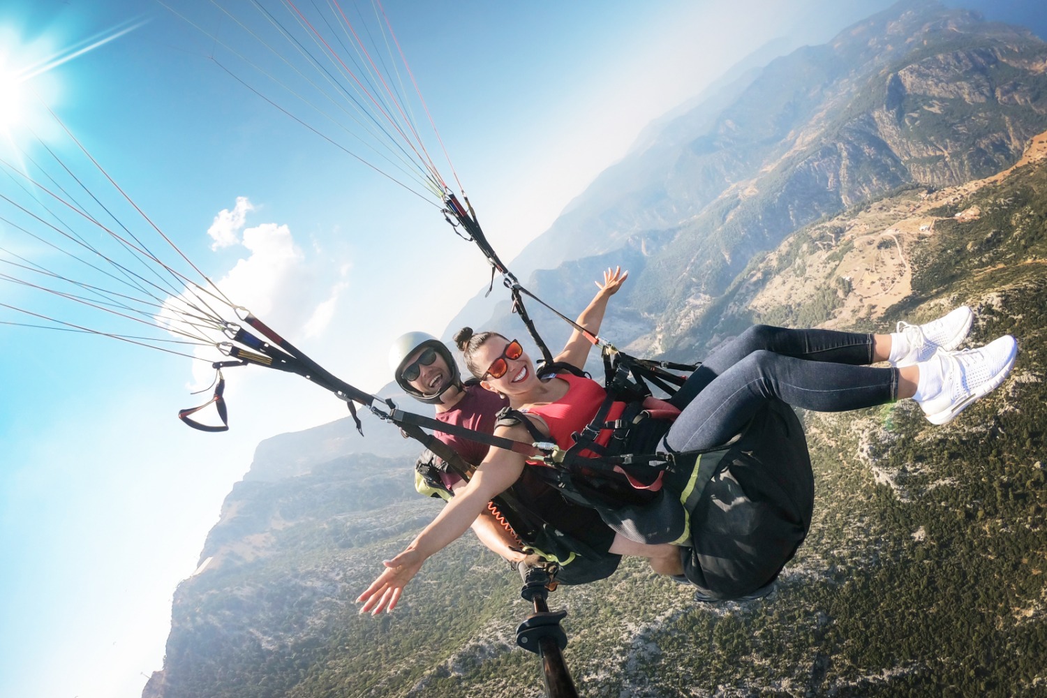 paragliding, woodrat mountain, things to do in Medford, sportsground, ultimate sports