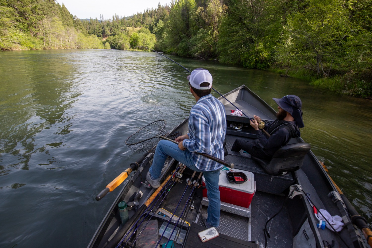 Fishing the Rogue in Southern Oregon, fish, rogue river, family