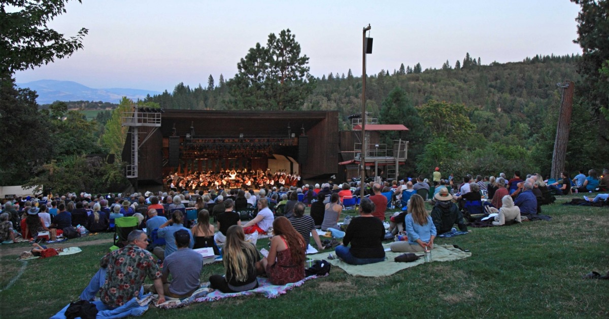 The Best in Outdoor Music Concerts At The Britt Festival