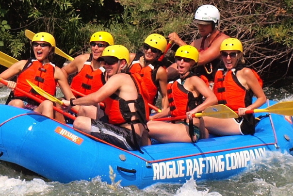 Rogue Rafting Company based out of Gold Hill Oregon, rafting, raft, things to do, outdoor adventure,